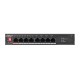 Dahua Technology PoE SF1008LP Unmanaged L2 Fast Ethernet (10/100) Power over Ethernet (PoE) Black