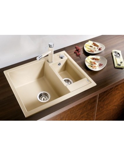 Sink MIDO (62x50) 1B 1D Black + Faucet