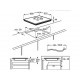 Electrolux EIV63443CT hob Black Built-in Zone induction hob 4 zone(s)