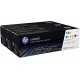 HP 131A 3-pack tsüan/maantees/kolledž Originaalsed LaserJet tooneri kassettid