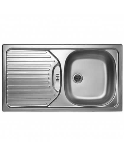 ET 78 semi-flat sink - drain 60 mm