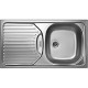 ET 78 semi-flat sink - drain 60 mm