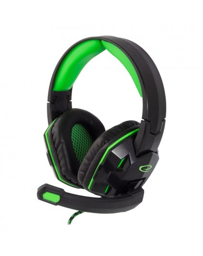 Esperanza EGH380 Head-band Black,Green