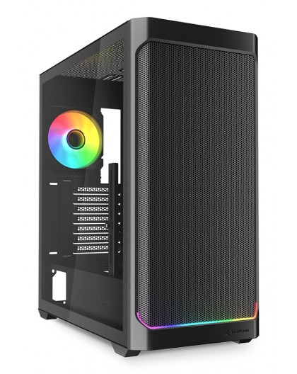 Sharkoon AK4W RGB Strip Midi Tower Black