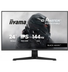 iiyama Get ahead with the 24" G2441HSU Black Hawk monitor with IPS Panel Technology and 1ms MPRT