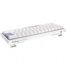 Ducky One 2 Pro Mini White Edition Gaming Keyboard, RGB LED - Cherry Brown