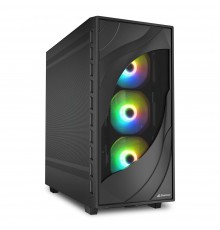 Sharkoon REBEL C80M RGB Midi Tower Black