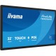 iiyama 31.5” PCAP 10pt touchscreen PC with Android, PoE technology and iiSignage²