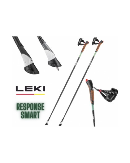 LEKI KIJE Nordic Walking Smart Response green 110