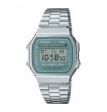Casio A168WA Watch unisex digital silver