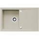 Sink STUDIO 78x48 1B 1D granite beige