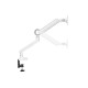 Equip 17"-35" Premium Monitor Desk Mount Bracket, White
