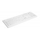 Contour Design Active Key AK-C8100F-FUS-W/GE keyboard Medical RF Wireless QWERTZ German White