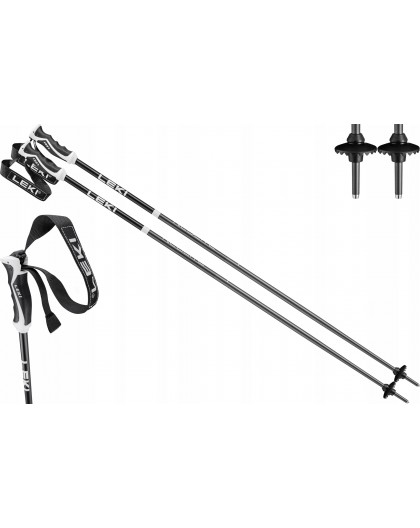 LEKI KIJE NEOLITE black 125