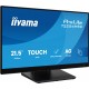 iiyama 21.5” Optical Bonded PCAP 10pt touchscreen monitor featuring IPS panel technology, Anti Glare coating, active stylus supp