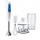 Braun MQ3035WH Sauce 0.6 L Immersion blender 700 W Blue, White