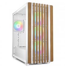 Case Sharkoon Rebel C70G RGB ATX glass white