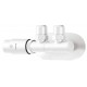 Thermostatic valve for bathroom radiator - left