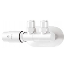 Thermostatic valve for bathroom radiator - left