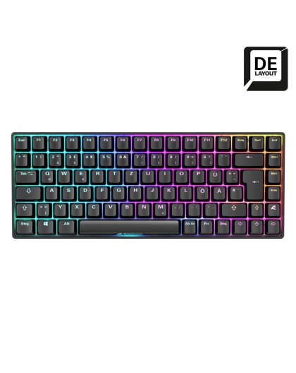 Sharkoon SKILLER SGK50 S3 keyboard Gaming USB QWERTZ German Black