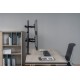Equip 17"-32" Articulating Quad Monitor Desk Mount Bracket