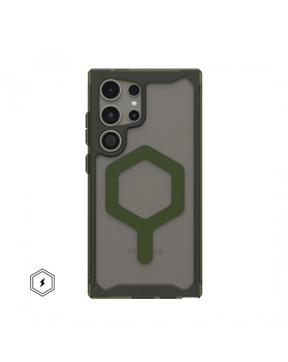 Urban Armor Gear Plyo PRO Case mobile phone case 17.3 cm (6.8") Cover Olive, Transparent
