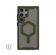 Urban Armor Gear Plyo PRO Case mobile phone case 17.3 cm (6.8") Cover Olive, Transparent