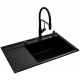 Sink Camea (79x50 cm) + Faucet FLEXOS