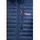 Alpine-deep ink-marmalade-m microlight jacket RAB
