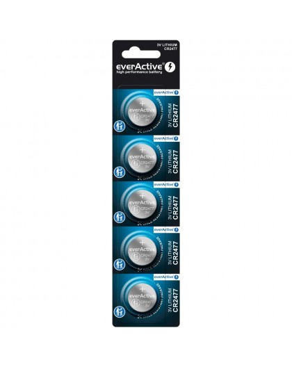 Lithium battery everActive CR2477 - blister 5 pcs.