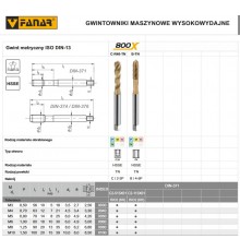 TAP M14x1.5 DIN-374C R40 (6H) HSSE TIN 800X