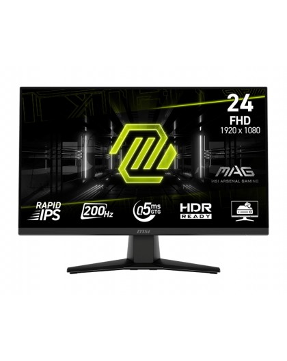 MSI MAG 242F computer monitor 60.5 cm (23.8") 1920 x 1080 pixels Full HD LCD Black