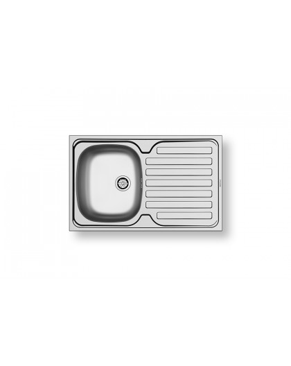 Sink reversible INTL 80x50 1B 1D