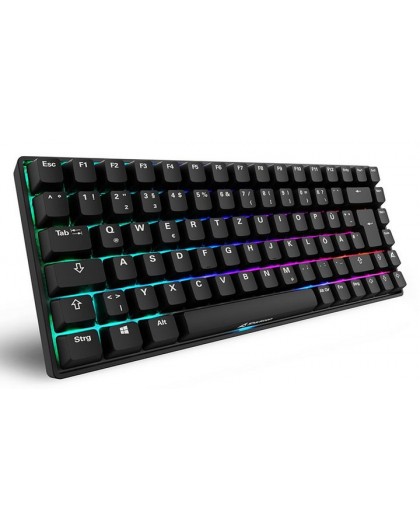 Sharkoon SGK50 S3 keyboard Gaming USB QWERTZ German Black