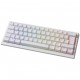 Ducky One X Mini Wireless Gaming Keyboard, White