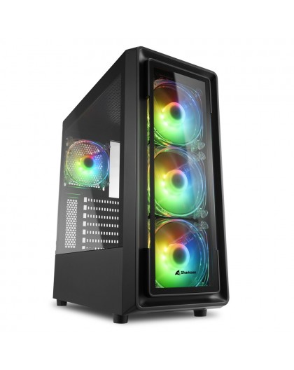 Sharkoon TK4 RGB Midi Tower Black