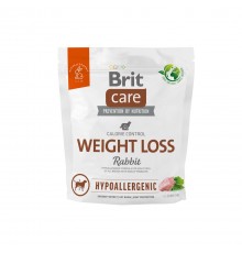 BRIT Care Hypoallergenic Adult Weight Loss Rabbit - dry dog food - 1 kg