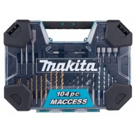 Drill and Screwdriver Bit Set Makita 104
