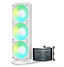 TRYX PANORAMA SE ARGB 360 Complete Water Cooling, 3D AMOLED Display - 360mm, white