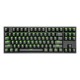 Клавиатура GENESIS Thor 404 TKL игровая USB QWERTY US English черная