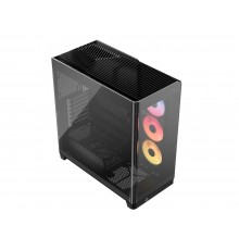 Corsair 4500X LX-R RGB Tempered Glass Mid-Tower, Black Midi Tower