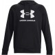 Hoodie Under Armour Rival Fleece Logo - black/whit