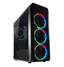 LC-Power Gaming 703B - Quad-Luxx Midi Tower Black