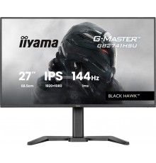 iiyama G-MASTER Get ahead with the 27" GB2741HSU Black Hawk monitor with IPS Panel Technology, 1ms MPRT and height adjustabe sta
