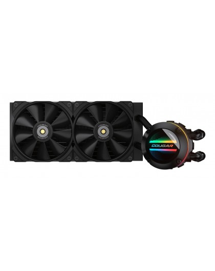 COUGAR POSEIDON-GT 240 Computer case All-in-one liquid cooler 12 cm Black 1 pc(s)