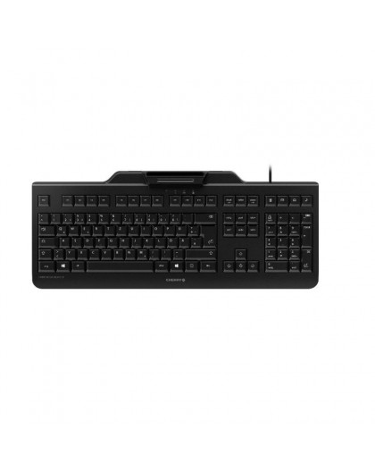CHERRY SECURE BOARD 1.0 keyboard Office USB QWERTZ German Black