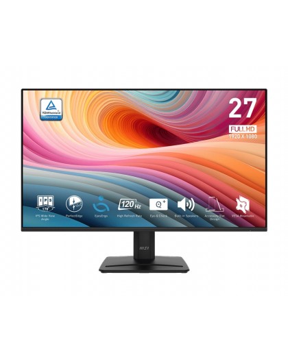 MSI Pro MP275 E2 computer monitor 68.6 cm (27") 1920 x 1080 pixels Full HD LED Black