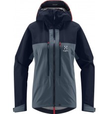 Women's jacket Haglofs Roc Sight Softshell - blue