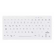 Contour Design Active Key AK-C4112 keyboard Medical USB QWERTZ German White