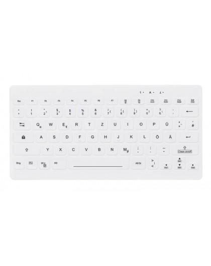 Contour Design Active Key AK-C4112 keyboard Medical USB QWERTZ German White